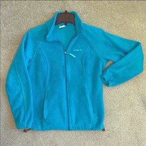 Blue Columbia fleece jacket zip up EUC BUNDLE SAVE